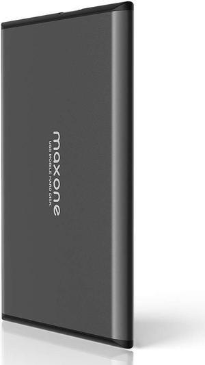 Maxone 250GB Ultra Slim Portable External Hard Drive HDD USB 3.0 for PC, Mac, Laptop, PS4, Xbox one - Charcoal Grey