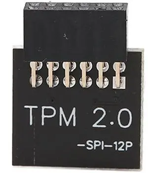 Sanpyl TPM 2.0 Module, SPI 12Pin Security Module for Mainboard, TPM2.0 Security Module for Upgrade PC System Upgrade to 11, Compatible with 2.0 System Sanpyl TPM 2.0 Module, SPI 12Pin Security Module for Mainboard, TPM2.0 Security Module for Upgrade PC System Upgrade to 11, Compatible with 2.0 System