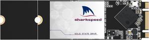 256GB Internal SSD M.2 2280 NGFF SHARKSPEED Plus 3D NAND SATA III 6 Gb/s,Internal Solid State Drive for Notebooks Desktop PC (M.2 2280 256GB)