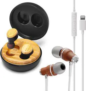 Symphonized on MFI Earphones for iPhone and SNRGY Wireless Earbuds Set