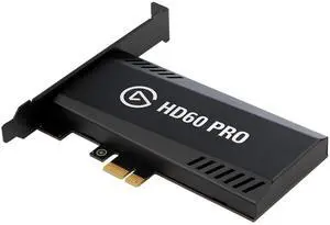 Elgato HD60 Pro1080p60 Capture and Passthrough, PCIe Capture Card, Low-Latency Technology, PS5, PS4, Xbox Series X/S, Xbox One