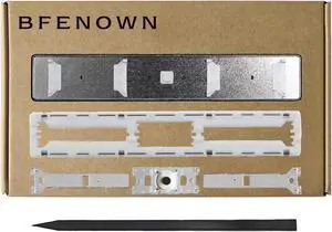 Bfenown Replacement Keyboard Spaebar Key Cap + Hinge + Base Gasket for MacBook Pro Retina 13" 15" A1989 A1990 2018 2019 YearMacBook Air 13" A1932 2018-2019 Year Keyboard