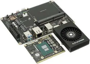 LattePanda Mu-Micro x86 Compute Module Evaluation Kit with Intel N100 Processor Up to 3.4GHz, 8GB LPDDR5 RAM, 64GB eMMC, 4K Triple Display/USB 3.2/PCIe 3.0/SATA 3.0 for Prototype Design