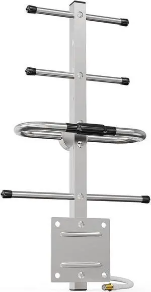 698-894Mhz Yagi Antenna with SMA-Female Connector 8dBi 4G LTE Directional Antenna Outdoor Antenna Universal for Cellphone Signal Booster/Cellular Repeater/Scanner