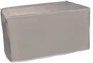 Silver Gray Nylon Cover Compatible with Epson EcoTank ET-3850, Epson EcoTank ET-4800 and Epson EcoTank ET-4850 Printers, Anti Static and Double-Stitched by Perfect Dust Cover LLC