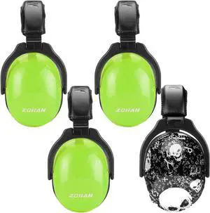 ZOHAN Kids Ear Protection 4 Pack,Kids Noise Canceling Headphone for Concerts, Monster Truck, Fireworks