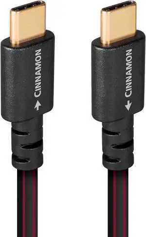 AudioQuest 1.5m Cinnamon USB-C > C High Definition Audio Cable