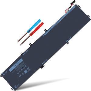 Bovekeey 6GTPY Battery 97WH for Dell XPS 15 9570 9560 7590 9550, Precision 5520 5510 5530, Vostro 7500 7590, M2X4 5XJ28 5D91C GPM03 1P6KD 4GVGH P56F P56F001 P56F002 [Not for Laptop with SDD/HDD]