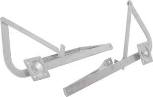 Ecotric Replacement Attic Ladder Hinge Arms Compatible with 2010-UP Werner Mk 5, WU2210, W2208, W2210 Thick Zinc Attic Ladders Spreader- Pair