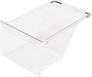 Ecotric Replacement Door Bar Rack Compatible with Frigidaire Gibson Kelvinator Westinghouse Refrigerator Door Shelf Top and Bottom Replace for PS735091 240535201 AH735091 EA735091