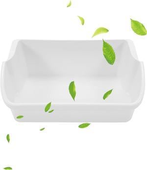 Ecotric 240324501 AP2115782 Replacement Refrigerator Door Bin Shelf Compatible with Frigidaire Kenmore Electrolux Refrigerator Replace for PS429766 240324505 1 PC White