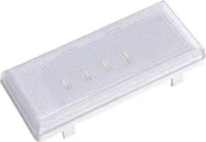 Ecotric W10550215 W11104452 Refrigerator LED Light Module Assembly Compatible with Whirlpool Refrigerator W10497505 AP6230899 PS12070918 Replacement LED Lamp Clear Lens