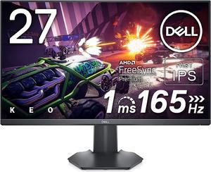 Dell G2724D Gaming Monitor - 27-Inch QHD (2560x1440) 165Hz 1Ms  Display, AMD FreeSync + NVIDIA G-SYNC Compatible, DP/HDMI Connectivity,  Height/Pivot/Swivel/Tilt Adjustability – Black : Electronics