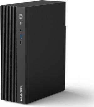 MINISFORUM 129i7 Mini Tower Gaming PC Intel Core i9-12900HK(14C/20T) Computer Without RAM/SSD/OS, 2X DDR4 Slots, 2X PCIe4.0 SSD, M.2 2230 Key E Slot, HDMI+DP+VGA Triple Video Outputs Computer