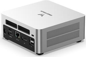 MINISFORUM Venus Series UN1250 Mini PC Core i5-1250P(12C/16T, up to 4.4GHz) 16GB RAM 500G SSD, HDMI/DP/USB-C 4K@60Hz Triple Outputs, 2.5G LAN, WiFi6E, 4X USB Port Desktop Computer