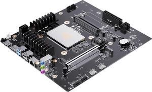 MINISFORUM  BD795m Mini PC Motherboard  AMD Ryzen 9 7945HX DDR5 Barebone Gaming PC, 2x PCIe4.0 SSD,2xSATA3.0 HDD/SSD, HDMI2.1|DP1.4|, M.2 2230 Key E Slot