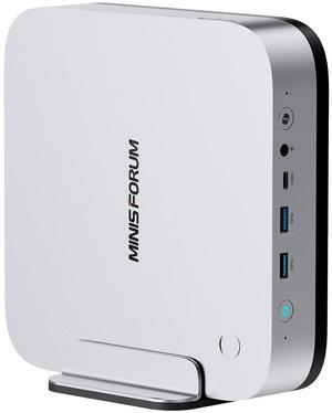MINISFORUM AI X1 Pro-370 Mini PC AMD Ryzen AI 9 HX 370(12C/24T) 32GB DDR5 1TB SSD Desktop Computer, HDMI|DP|2xUSB4 Output, 2xRJ45 Port, WiFi7, BT5.4, AMD Radeon 890M Graphics, Copilot Support AI PC