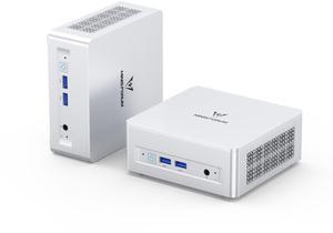 MINISFORUM DeskMini UM750L Slim Mini PC AMD Ryzen 5 7545U Small PC, 16GB LPDDR5 RAM+1T PCIe4.0 SSD, HDMI/DP/USB4 Outputs, 2.5G LAN, WiFi 6E, 4xUSB Port AMD Radeon 740M Graphics Small Form Factor