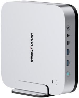 MINISFORUM AI X1 Pro-370 Mini PC AMD Ryzen AI 9 HX 370(12C/24T) 64GB DDR5 1TB SSD Desktop Computer, HDMI|DP|2xUSB4 Output, 2xRJ45 Port, WiFi7, BT5.4, AMD Radeon 890M Graphics, Copilot Support AI PC
