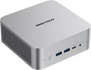 MINISFORUM M1 Pro Mini PC Core Ultra 5 Processor 125H(14C/18T) Barebone Without Storage/OS Desktop Computer, HDMI|DP|2xUSB4 Video Output, Oculink Port, 2.5G RJ45 /WiFi7/BT5.4, Arc Graphics Micro PC
