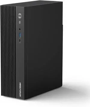 MINISFORUM 795S7 Mini Tower Gaming PC AMD Ryzen9 7945HX (16C/32T) Computer Without RAM/SSD/OS, 2x DDR5 Slots, 2x PCIe4.0 SSD, M.2 2230 Key E Slot, 2.5G Lan, HDMI+DP+USB-C Triple Video Outputs Computer