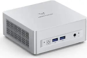 MINISFORUM DeskMini UM870 Slim Mini PC AMD Ryzen 7 8745H Small PC, 16GB DDR5 RAM+1TB PCIe4.0 SSD, HDMI/DP/USB4 Outputs, 2.5G LAN, WiFi 6E, BT5, 4xUSB Port AMD Radeon 680M Graphics Small Form Factor