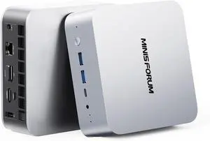 MINISFORUM M1 Pro Mini PC Core Ultra 5 Processor 125H 32GB DDR5(5600MHz) 1TB SSD Desktop Computer, HDMI|DP|2xUSB4 Video Output, 2.5G RJ45 /WiFi7/BT5.4, Arc Graphics Desktop Computer MINISFORUM M1 Pro Mini PC Core Ultra 5 Processor 125H 32GB DDR5(5600MHz) 1TB SSD Desktop Computer, HDMI|DP|2xUSB4 Video Output, 2.5G RJ45 /WiFi7/BT5.4, Arc Graphics Desktop Computer