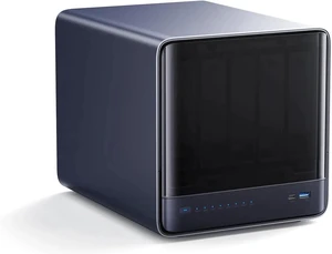 MINISFORUM N5 Pro AI NAS with AMD Ryzen AI 9 HX Pro 375, 64GB DDR5(ECC Support), 128GB SSD, 1xHDMI+2xUSB4 Outputs, 5x HDD Slot, M.2 2230/2280/22110/U.2 slots, 5GbE+10GbE Lan Port NAS MINISFORUM N5 Pro AI NAS with AMD Ryzen AI 9 HX Pro 375, 64GB DDR5(ECC Support), 128GB SSD, 1xHDMI+2xUSB4 Outputs, 5x HDD Slot, M.2 2230/2280/22110/U.2 slots, 5GbE+10GbE Lan Port NAS