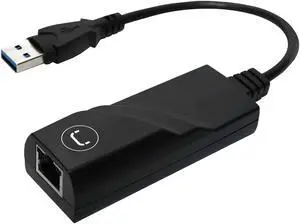 Adapter USB 3.0 to LAN RJ45 port with 1 GBps ethernet connectivity