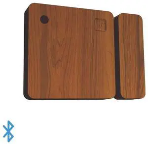 Shelly Blu Door/Window Brown| Bluetooth Operated Sensor | Home Automation | iOS Android App | Alexa & Google Home Compatibility | Lux and Tilt Angle Measurement | Set Custom Activation Scenes Brown