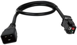 Valiant Power 3ft Heavy-Duty P13 to IEC C20 Power Cord  12 AWG, 20A, 240V  Compatible with Bitmain Antminer S21/S19j XP