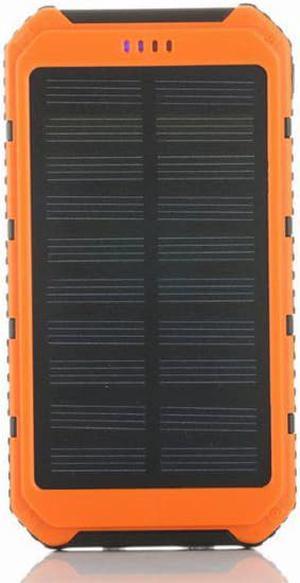 Roaming Solar Power Bank Phone or Tablet Charger Orange