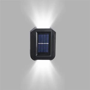 Solar Wall Light Up & Down Patio Deck Fence Lamp Waterproof Garden Outdoor