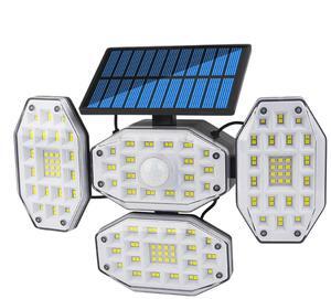 Upgraded Solar Motion Sensor Light Security Lamp Garden Outdoor Waterproof