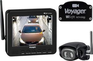 Voyager WVHS541 Wireless Wisight Camera System for Prewired Trailers, Includes 1x WVOM541AP 5.6" Monitor and 1x WVCMS130AP Wireless Camera, Auto-Pairing, Supports up to 4 Wireless and 1 Wired Cameras