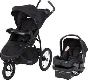 Baby Trend Expedition® Race Tec PLUS Jogger Travel System with EZ-Lift 35 PLUS Infant Car Seat, Ultra Black