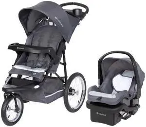 Baby Trend Expedition® Jogger Travel System with EZ-Lift Infant Car Seat, Dash Grey