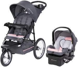 Baby Trend Expedition® Jogger Travel System with EZ-Lift Infant Car Seat, Dash Pink