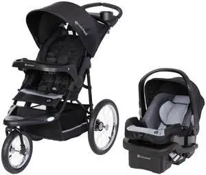 Baby Trend Expedition® Jogger Travel System with EZ-Lift Infant Car Seat, Dash Black