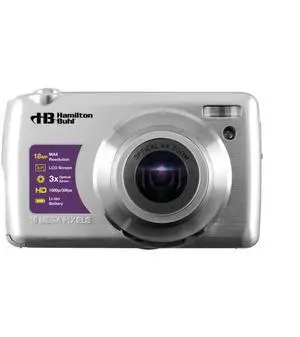 18MP 8x Optical Zoom Lens Digital Camera, Includes 8GB SD Card & Pouch