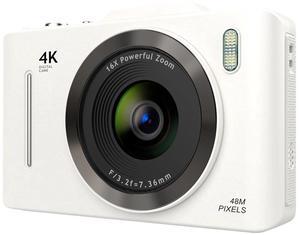 Digital Cameras Digital Camera Single Camera 2.8-inch 16x Zoom 1080P High-definition Recording Integrated CCD Student Camera