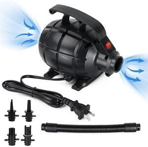 Air Pump for Household Use, Portable Quick-Fill Electric Air Mattress Pump, Portable Air Mattress Pump, Party Office Home Suitable for Inflatables Pool, Airbeds