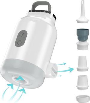 Electric Air Pump Portable Air Mattress Pump, for Inflatables, Quick Inflate Deflate for Camping Air Mattress Air Bed