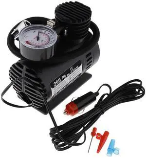 Tire Pump Portable A-ir Compressor Car Tire Pump 12V Car Tire Pump with Pressure Gauge Flash Deals Tire Inflator Portable Air Compressor