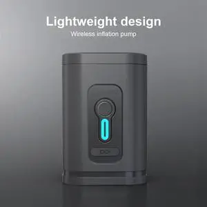 1 Set Electric Air Pump Portable Rechargeable Air Pump Swimming Pool Air Mattress Pump for Home Camping Beach