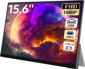 UPERFECT 15.6" 16:9 Portable Monitor 1920*1080 Type C For Laptop Phone Display