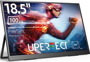 UPERFECT 18.5" 100Hz Portable Monitor 1080P Display 100% sRGB Gaming Monitor HDR Freesyn For Switch PS 4 5 Game