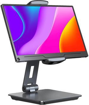 UPERFECT Portable Monitor Adjustable Stand for 7"-15.6" Monitor Tablet, Heavy Duty Aluminum