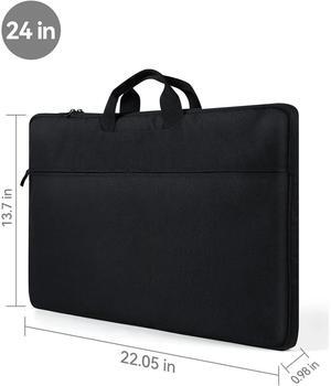 UPERFECT Laptop Sleeve Bags for 13-24 Inch Monitor Laptop Pad Tablet with Large Capacity Side Pockets & Durable Handle-Waterproof