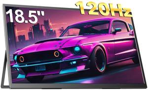UPERFECT 18.5" 120Hz Portable Monitor 1080P FHD Portable Gaming Monitor Freesyc Screen For Switch Xbox PS
